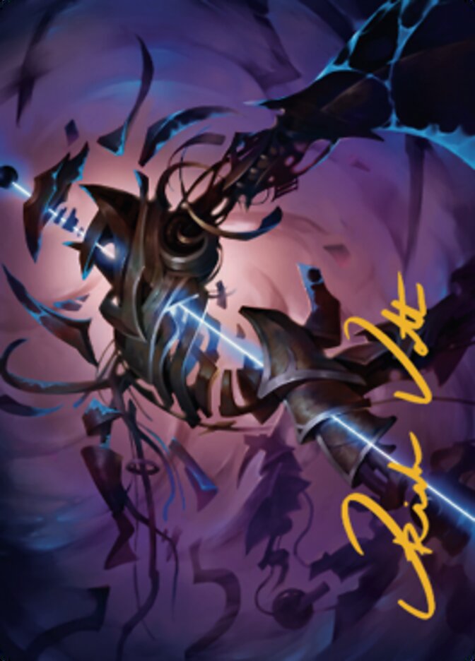Defabricate Art Card (Gold-Stamped Signature) [The Brothers' War Art Series] | Rook's Games and More