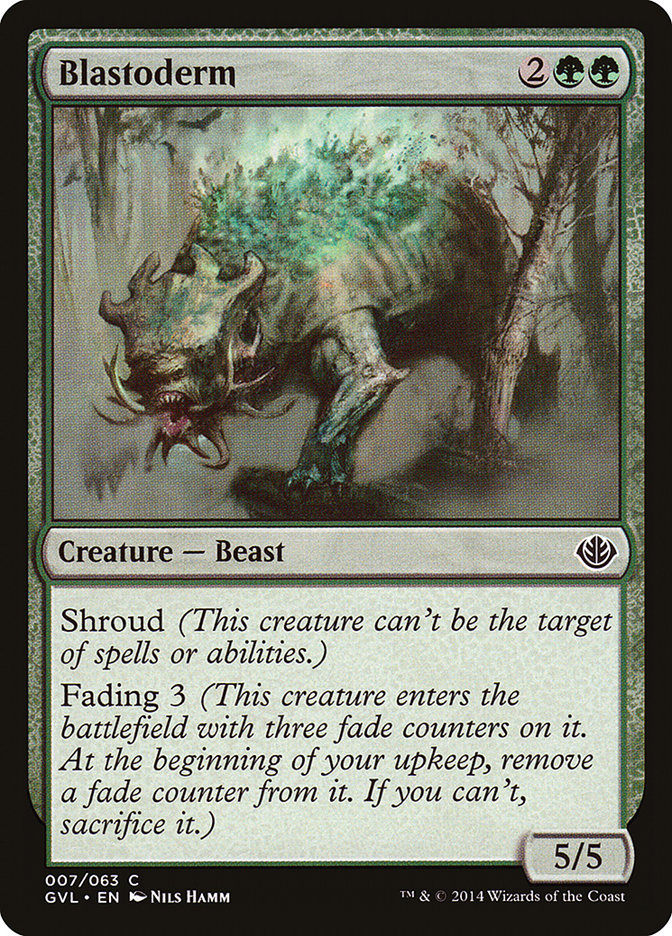 Blastoderm (Garruk vs. Liliana) [Duel Decks Anthology] | Rook's Games and More