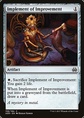 Implement of Improvement [Aether Revolt] | Rook's Games and More