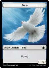 Bird // Kobolds of Kher Keep Double-Sided Token [March of the Machine Commander Tokens] | Rook's Games and More