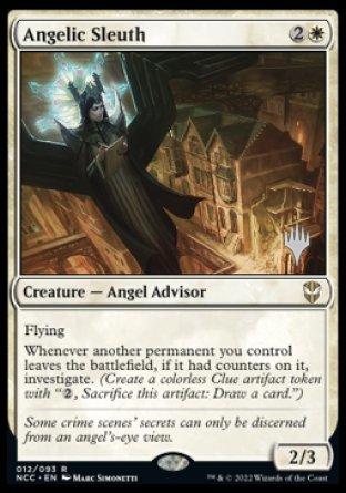 Angelic Sleuth (Promo Pack) [Streets of New Capenna Commander Promos] | Rook's Games and More