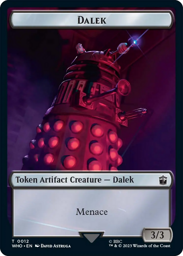 Dalek Token [Doctor Who Tokens] | Rook's Games and More