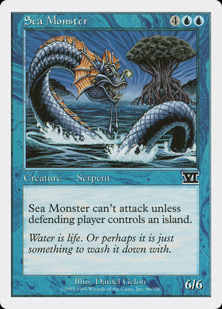 Sea Monster [Classic Sixth Edition] | Rook's Games and More