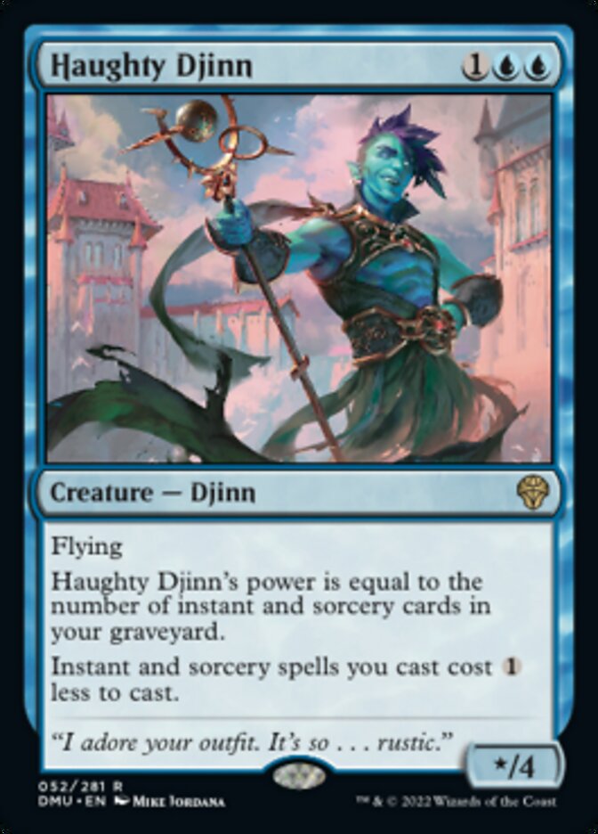 Haughty Djinn [Dominaria United] | Rook's Games and More
