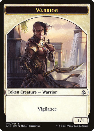 Warrior Token [Amonkhet Tokens] | Rook's Games and More