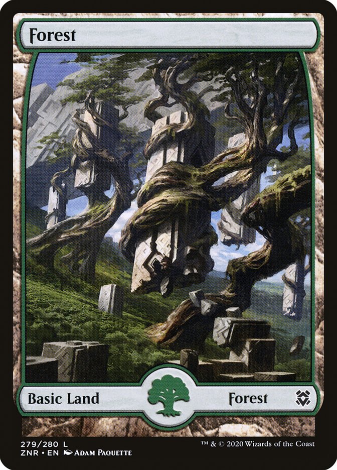 Forest (279) [Zendikar Rising] | Rook's Games and More