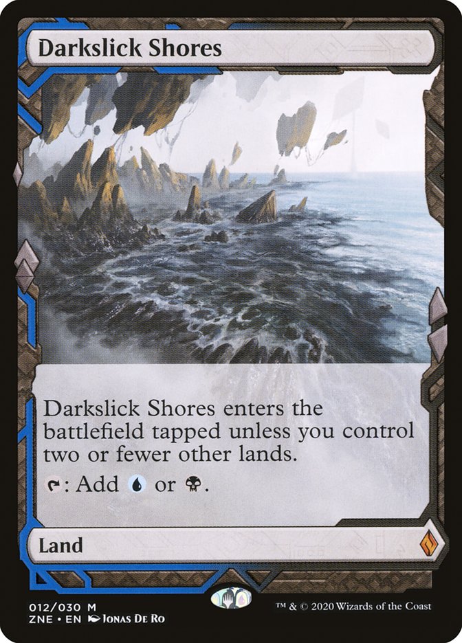 Darkslick Shores [Zendikar Rising Expeditions] | Rook's Games and More