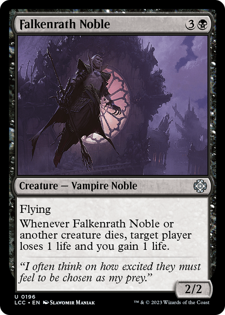 Falkenrath Noble [The Lost Caverns of Ixalan Commander] | Rook's Games and More