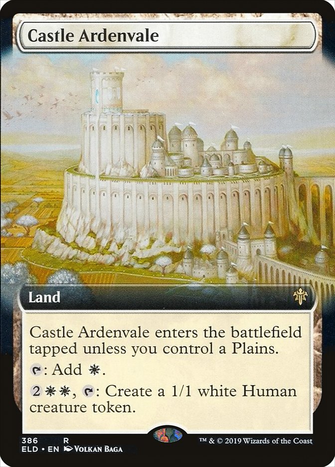 Castle Ardenvale (Extended Art) [Throne of Eldraine] | Rook's Games and More