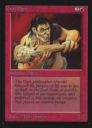 Gray Ogre (CE) [Collectors’ Edition] | Rook's Games and More