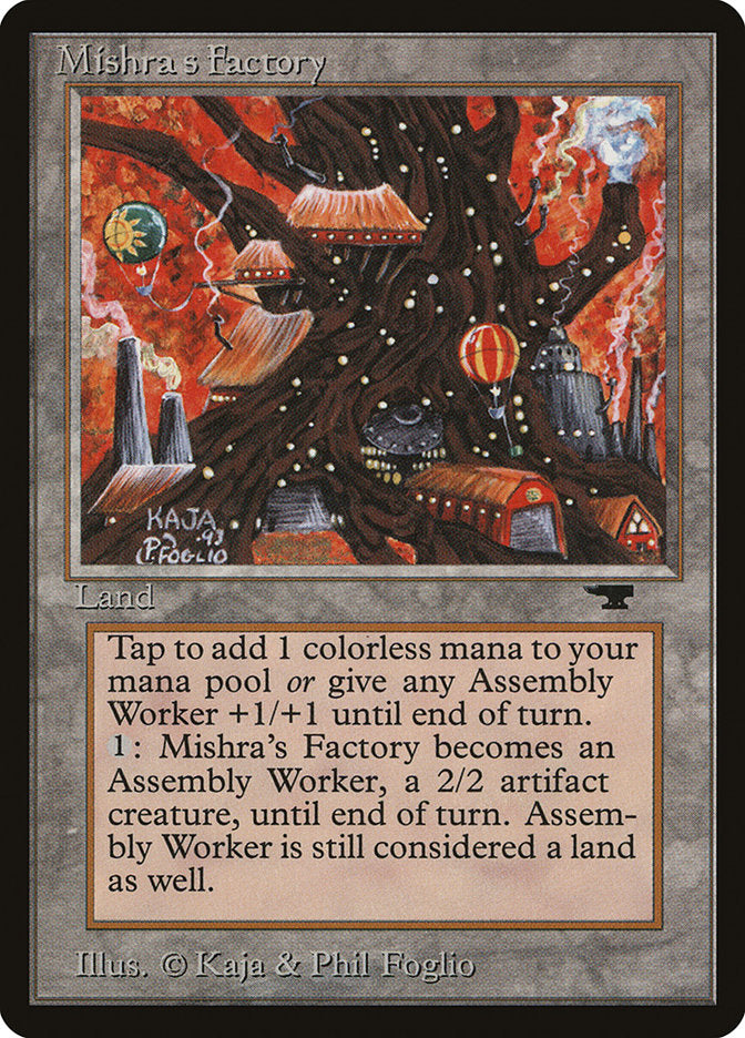 Mishra's Factory (Orange Background) [Antiquities] | Rook's Games and More