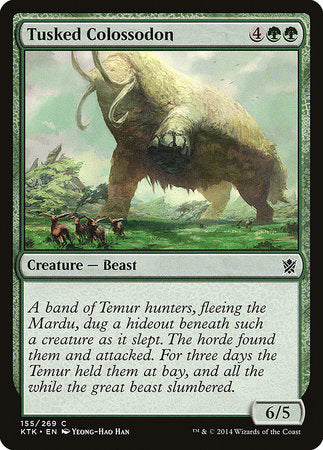 Tusked Colossodon [Khans of Tarkir] | Rook's Games and More