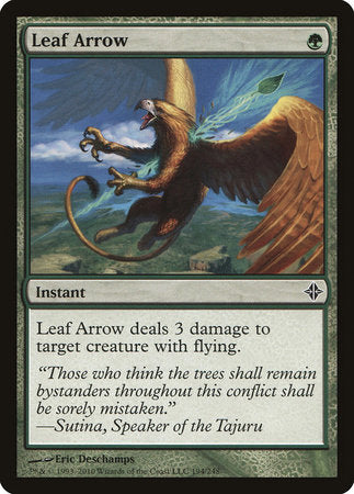 Leaf Arrow [Rise of the Eldrazi] | Rook's Games and More