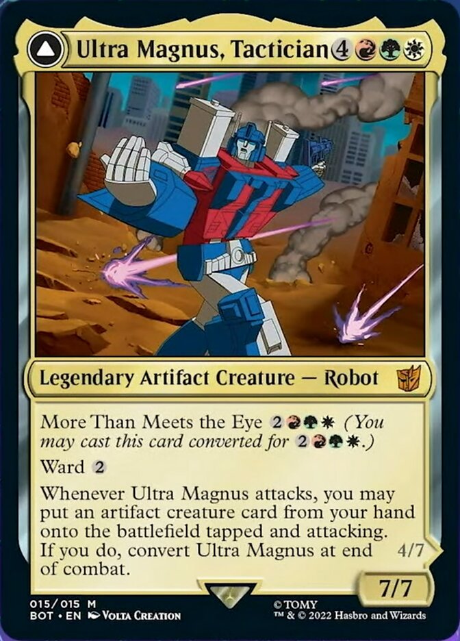 Ultra Magnus, Tactician // Ultra Magnus, Armored Carrier [Universes Beyond: Transformers] | Rook's Games and More