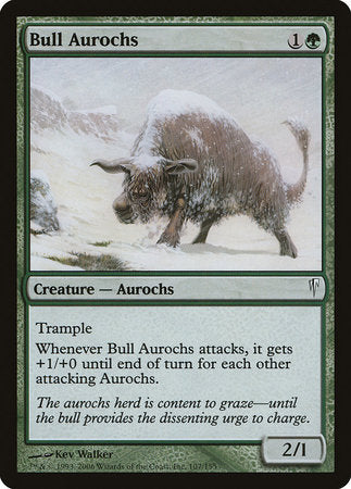 Bull Aurochs [Coldsnap] | Rook's Games and More