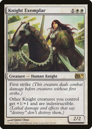 Knight Exemplar [Magic 2011] | Rook's Games and More