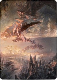 Needleverge Pathway Art Card [Zendikar Rising Art Series] | Rook's Games and More