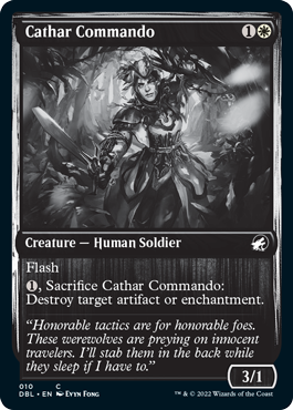 Cathar Commando [Innistrad: Double Feature] | Rook's Games and More