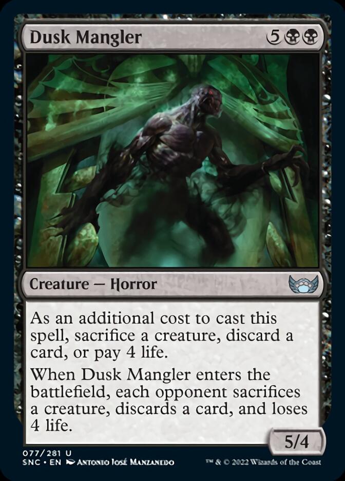 Dusk Mangler [Streets of New Capenna] | Rook's Games and More