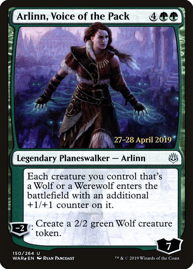 Arlinn, Voice of the Pack  [War of the Spark Prerelease Promos] | Rook's Games and More