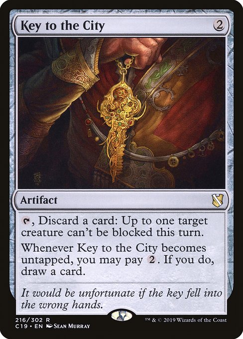 Key to the City [Commander 2019] | Rook's Games and More