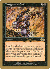 Yawgmoth's Will (Jakub Slemr) [World Championship Decks 1999]