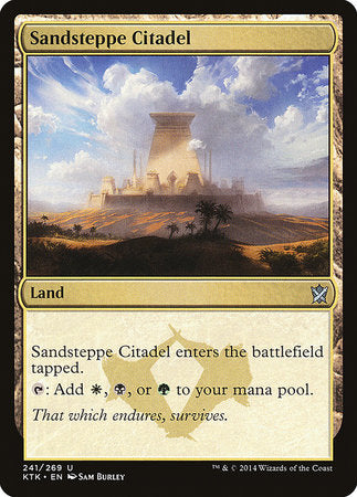 Sandsteppe Citadel [Khans of Tarkir] | Rook's Games and More