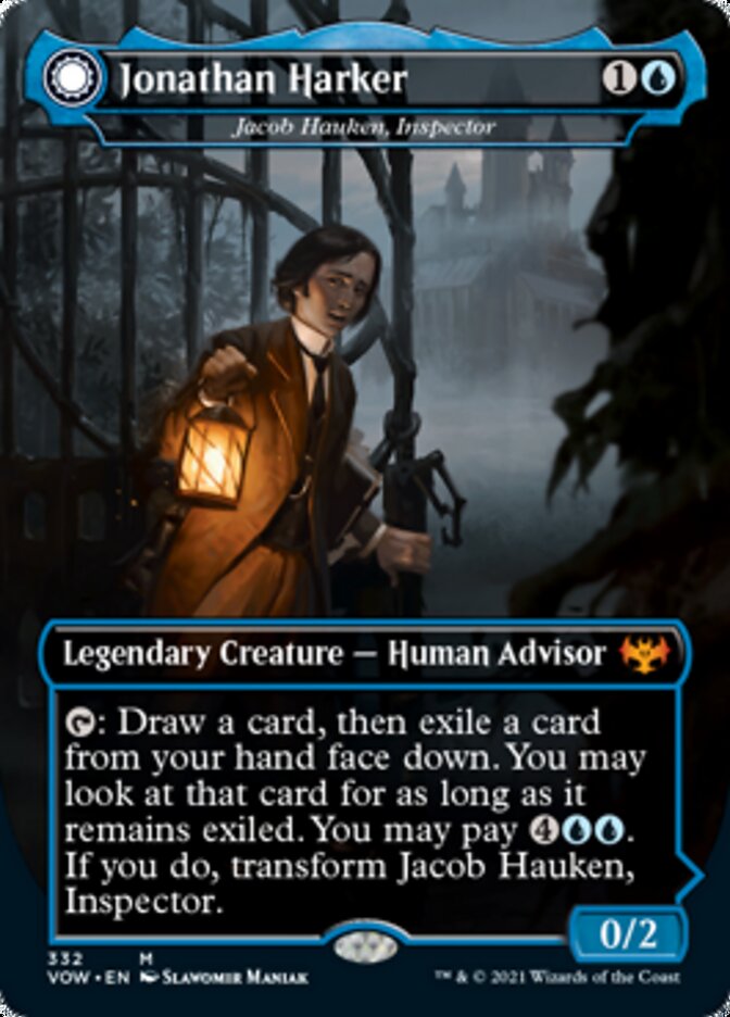 Jacob Hauken, Inspector // Hauken's Insight - Jonathan Harker // Harker's Obsessive Inquiry [Innistrad: Crimson Vow] | Rook's Games and More