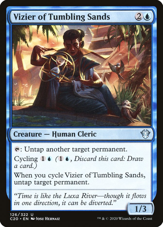 Vizier of Tumbling Sands [Commander 2020] | Rook's Games and More