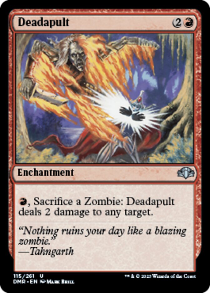 Deadapult [Dominaria Remastered] | Rook's Games and More