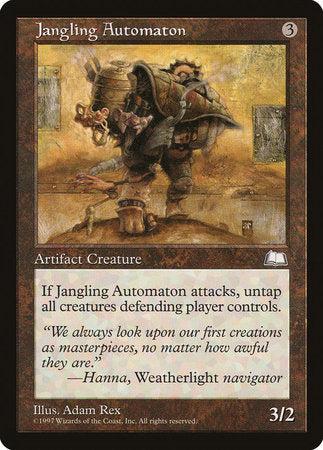 Jangling Automaton [Weatherlight] | Rook's Games and More