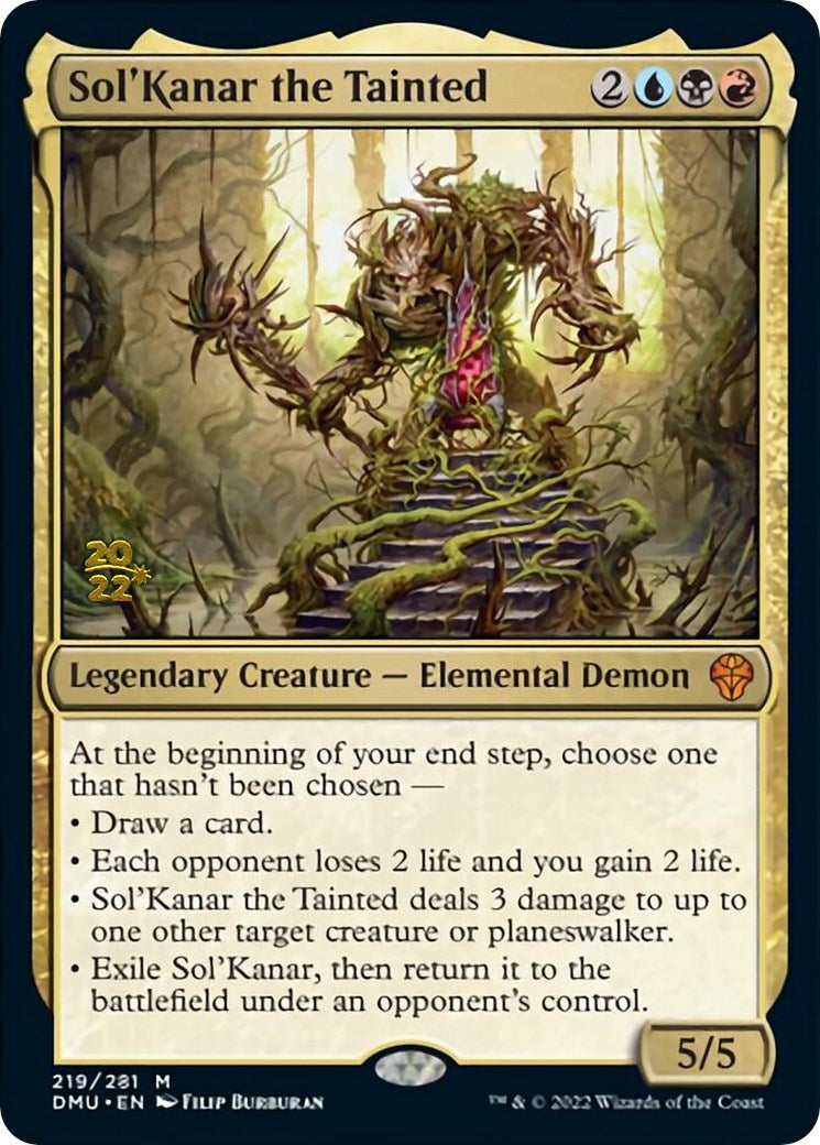 Sol'Kanar the Tainted [Dominaria United Prerelease Promos] | Rook's Games and More