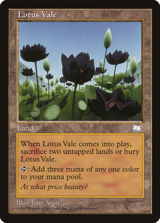 Lotus Vale [Weatherlight] | Rook's Games and More