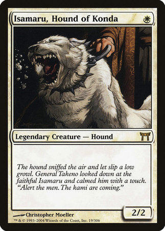 Isamaru, Hound of Konda [Champions of Kamigawa] | Rook's Games and More