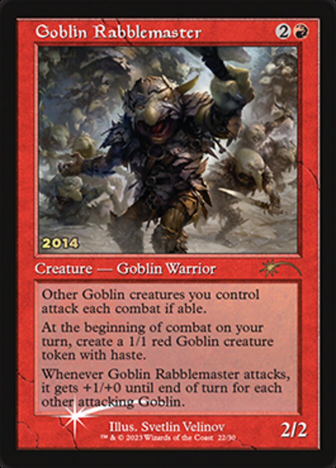 Goblin Rabblemaster [30th Anniversary Promos] | Rook's Games and More