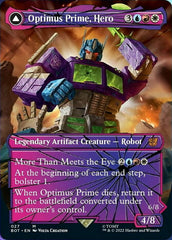 Optimus Prime, Hero // Optimus Prime, Autobot Leader (Shattered Glass) [Universes Beyond: Transformers] | Rook's Games and More