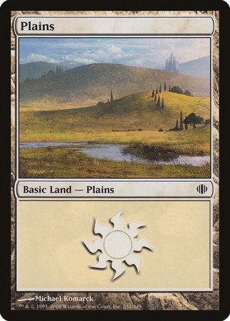 Plains (231) [Shards of Alara] | Rook's Games and More