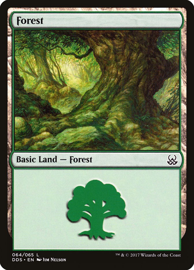 Forest (64) [Duel Decks: Mind vs. Might] | Rook's Games and More