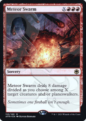 Meteor Swarm (Ampersand Promo) [Dungeons & Dragons: Adventures in the Forgotten Realms Promos]