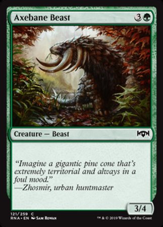 Axebane Beast [Ravnica Allegiance] | Rook's Games and More