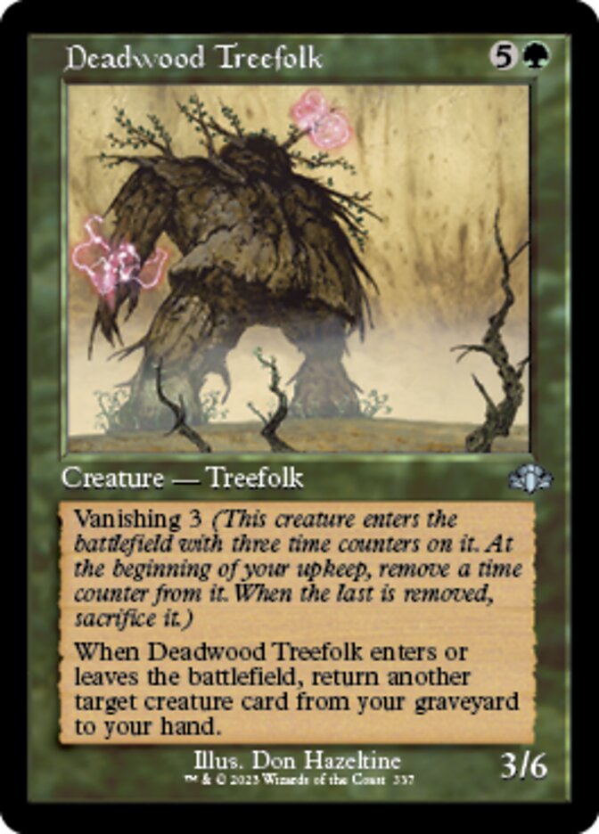 Deadwood Treefolk (Retro) [Dominaria Remastered] | Rook's Games and More