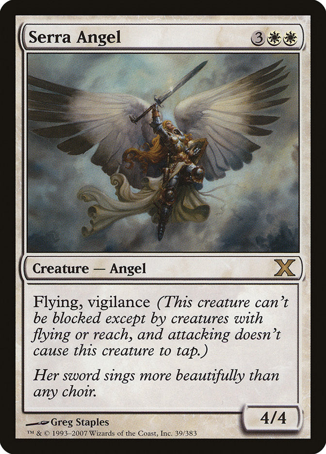 Serra Angel [Tenth Edition] | Rook's Games and More