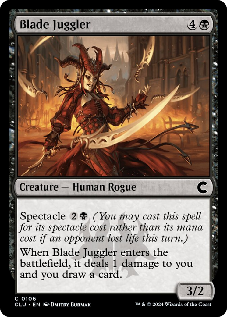 Blade Juggler [Ravnica: Clue Edition] | Rook's Games and More