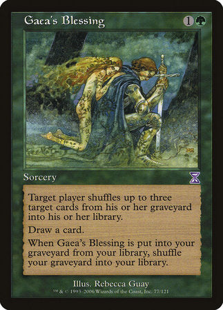 Gaea's Blessing [Time Spiral Timeshifted] | Rook's Games and More