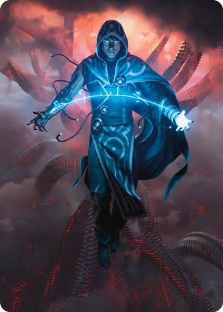 Jace, the Perfected Mind Art Card [Phyrexia: All Will Be One Art Series] | Rook's Games and More