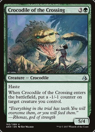 Crocodile of the Crossing [Amonkhet] | Rook's Games and More