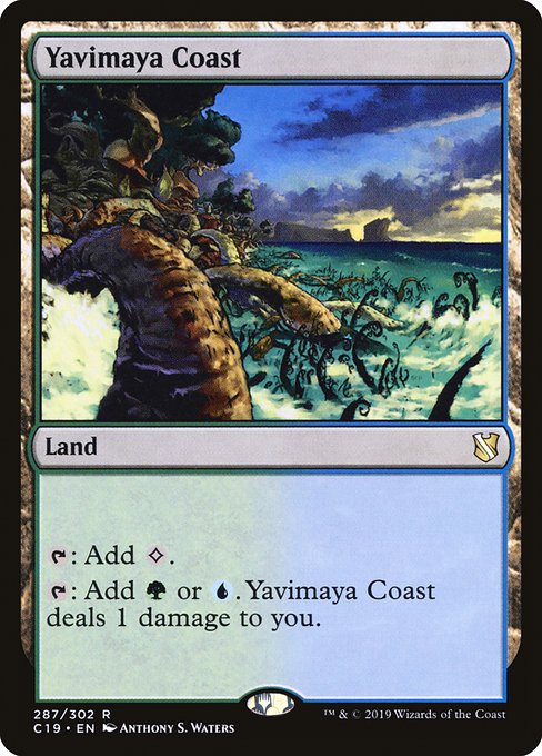 Yavimaya Coast [Commander 2019] | Rook's Games and More