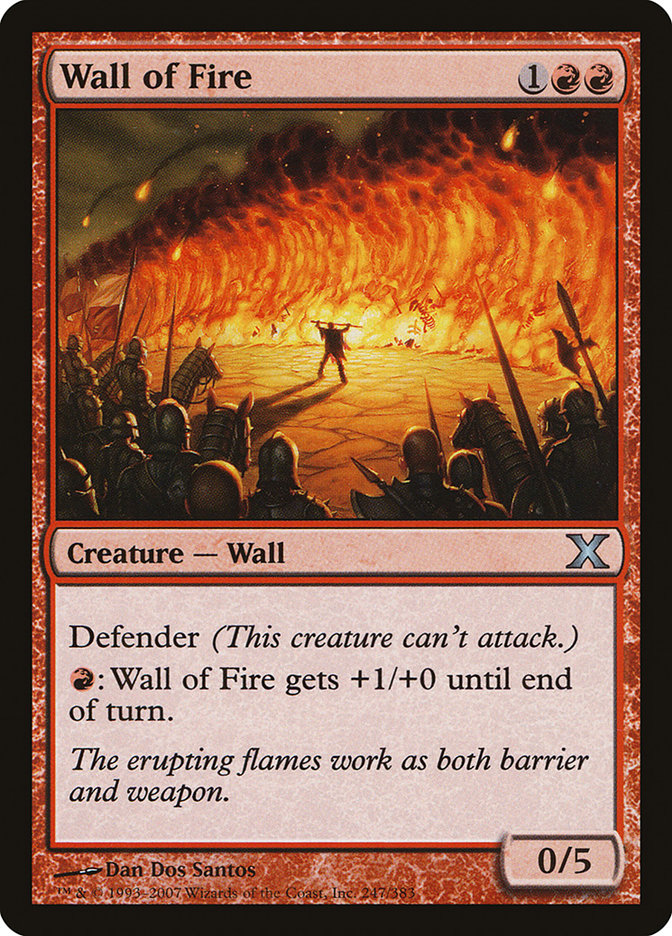 Wall of Fire [Tenth Edition] | Rook's Games and More