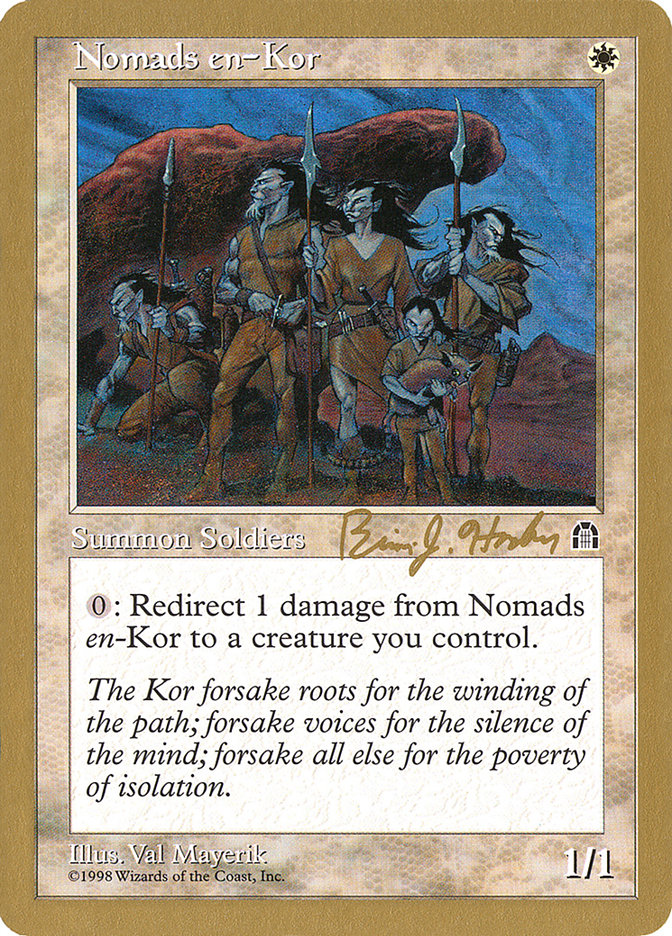 Nomads en-Kor (Brian Hacker) [World Championship Decks 1998] | Rook's Games and More