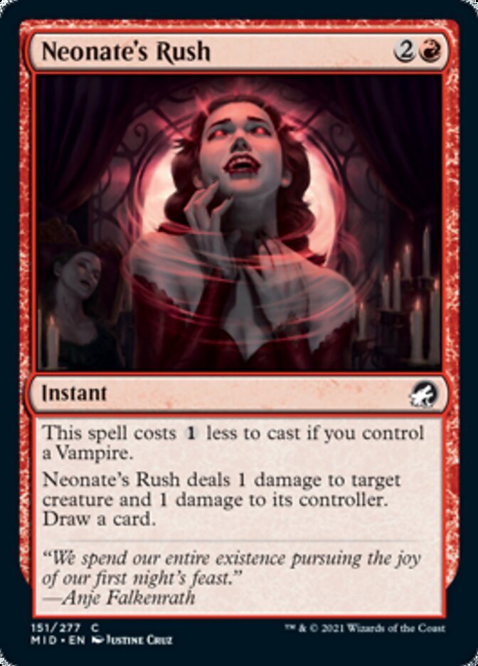 Neonate's Rush [Innistrad: Midnight Hunt] | Rook's Games and More
